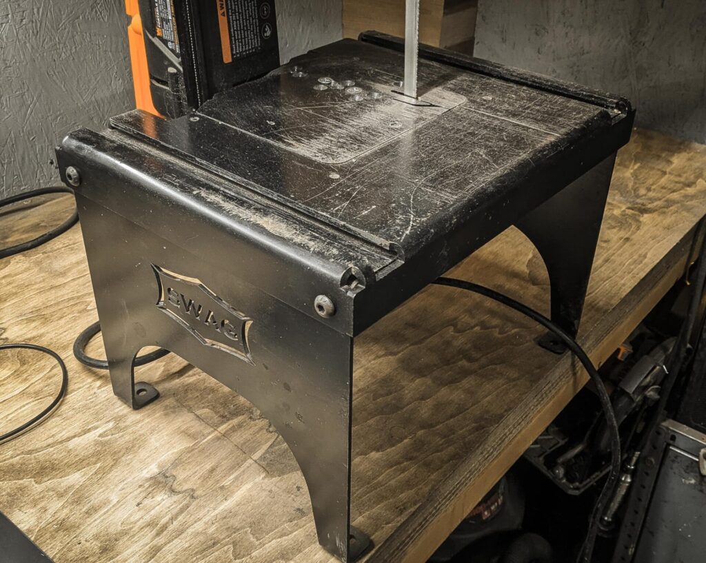 Level Up Your Cut with a Portable Band Saw Table - Garage Hobbyist